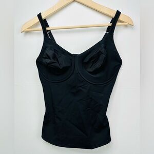 Nancy Ganz
Body by Nancy Ganz Shaper Tank Top with Underwire Bra Black Size 38D